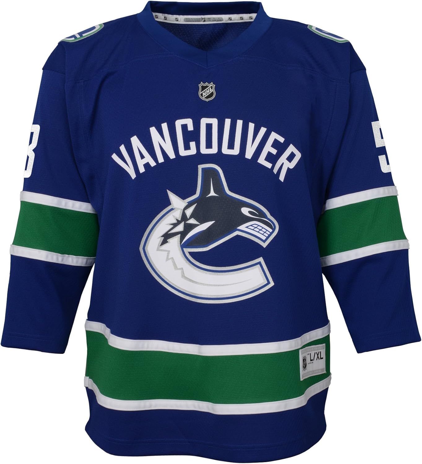 nhl 男童 bo horvat replica 球衣 - home