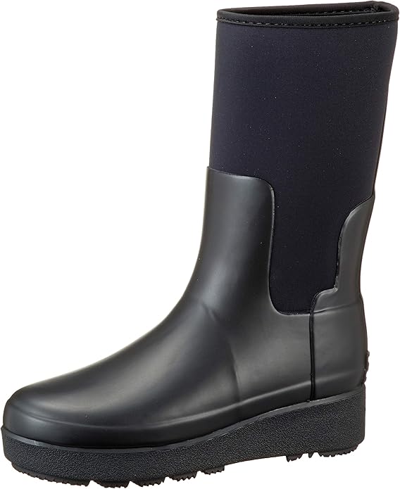 hunter 雨靴 女士 refine cleperno 短款