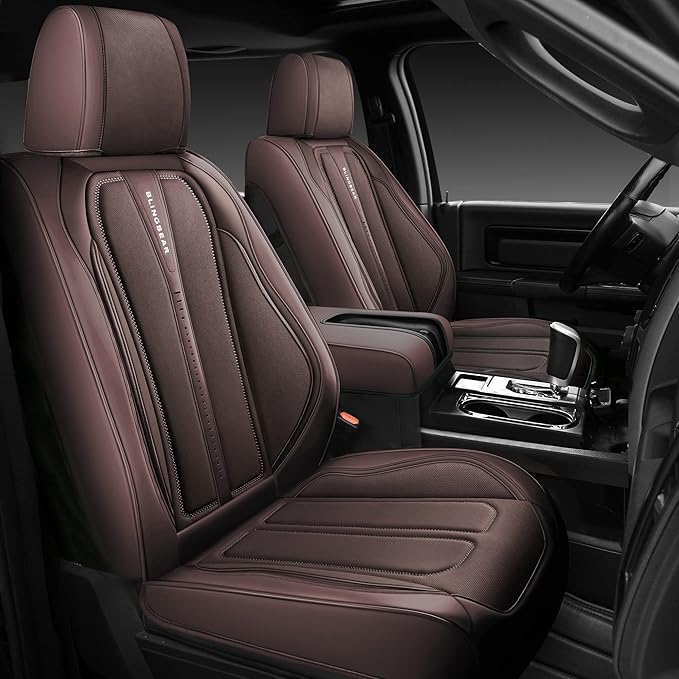 blingbear 人造皮革汽车座椅套全套定制适合 2007-2022 丰田坦途船员
