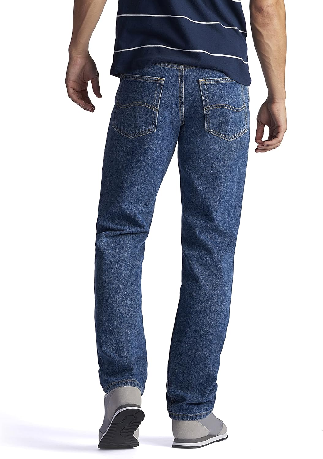 lee 男士 常规版型直筒牛仔裤 【lee】 服饰箱包 - 亚马逊中国