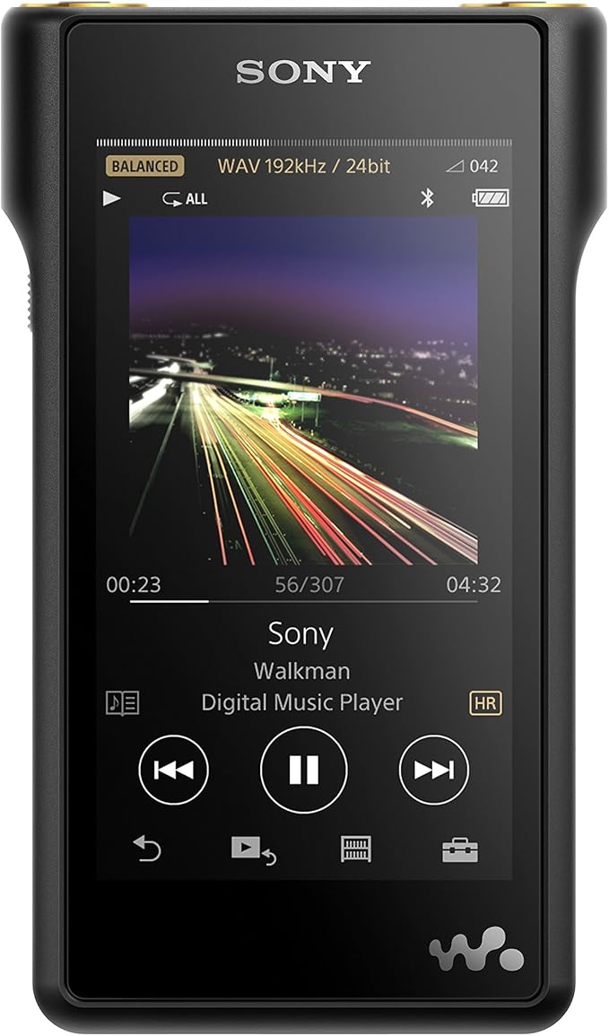 sony 索尼 nw-wm1a/bm 128gb signature系列新旗舰音乐播放器 黑色