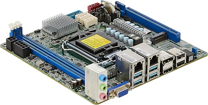 asrock rack c246 wsi mini-itx 服务器主板 lga 1151 intel c246