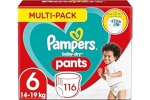 Pampers 帮宝适 Baby Dry 尿布，纸尿裤 Pants Gr. 6 116