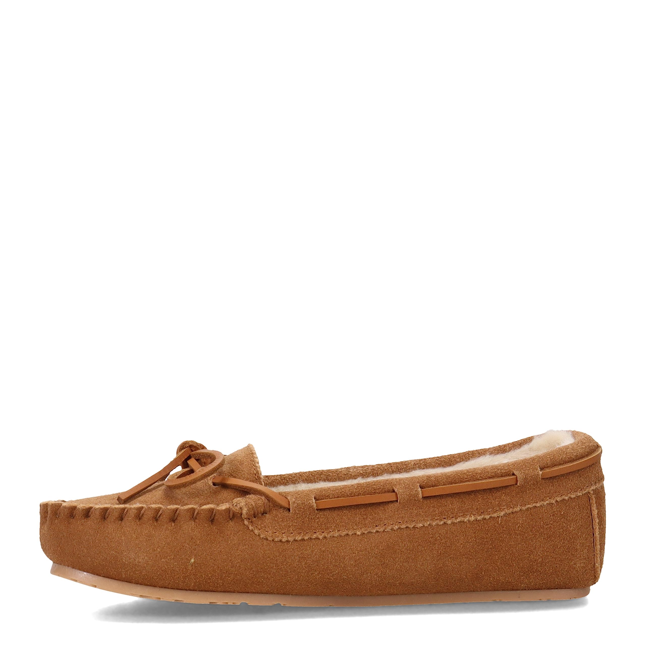 Clarks women's suede slip-on moccasins
