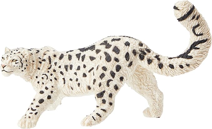 papo 野生动物王国公仔,雪豹