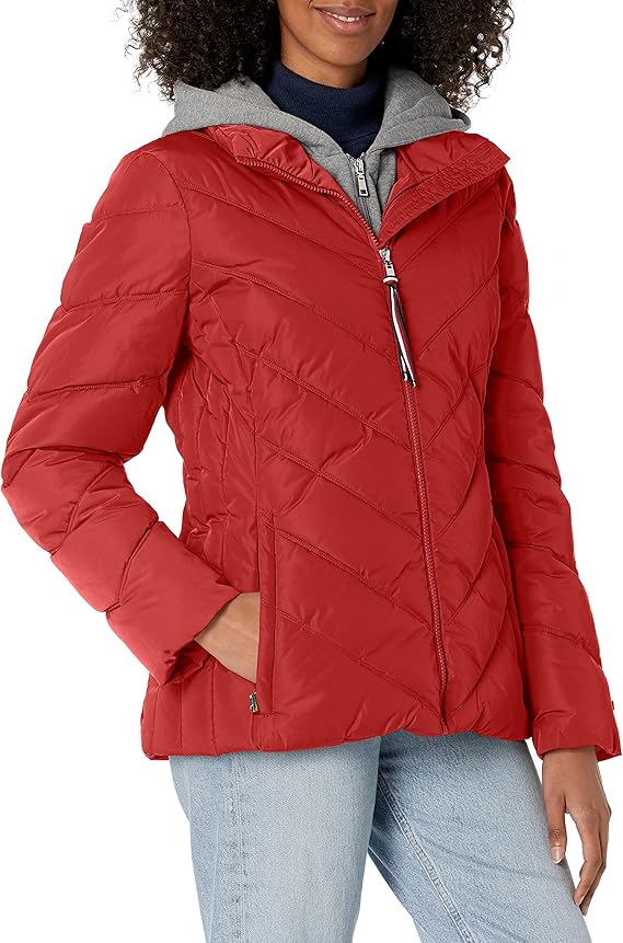 tommy hilfiger 汤米·希尔费格 女式短款羽绒
