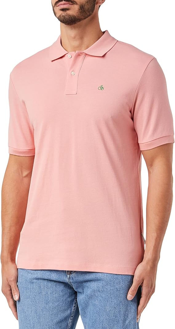 scotch &amp; soda 男士 classic organic pique polo 衫