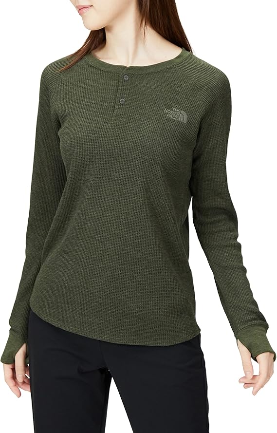 the north face 北面 长袖针织衫 长款t恤 l/s freran henry crew