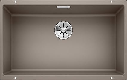 Blanco Subline 700 U 花岗岩厨房水槽 用于80厘米宽的底座 Silgranit制造 棕色 Blanco 铂浪高 价格报价图片 亚马逊中国