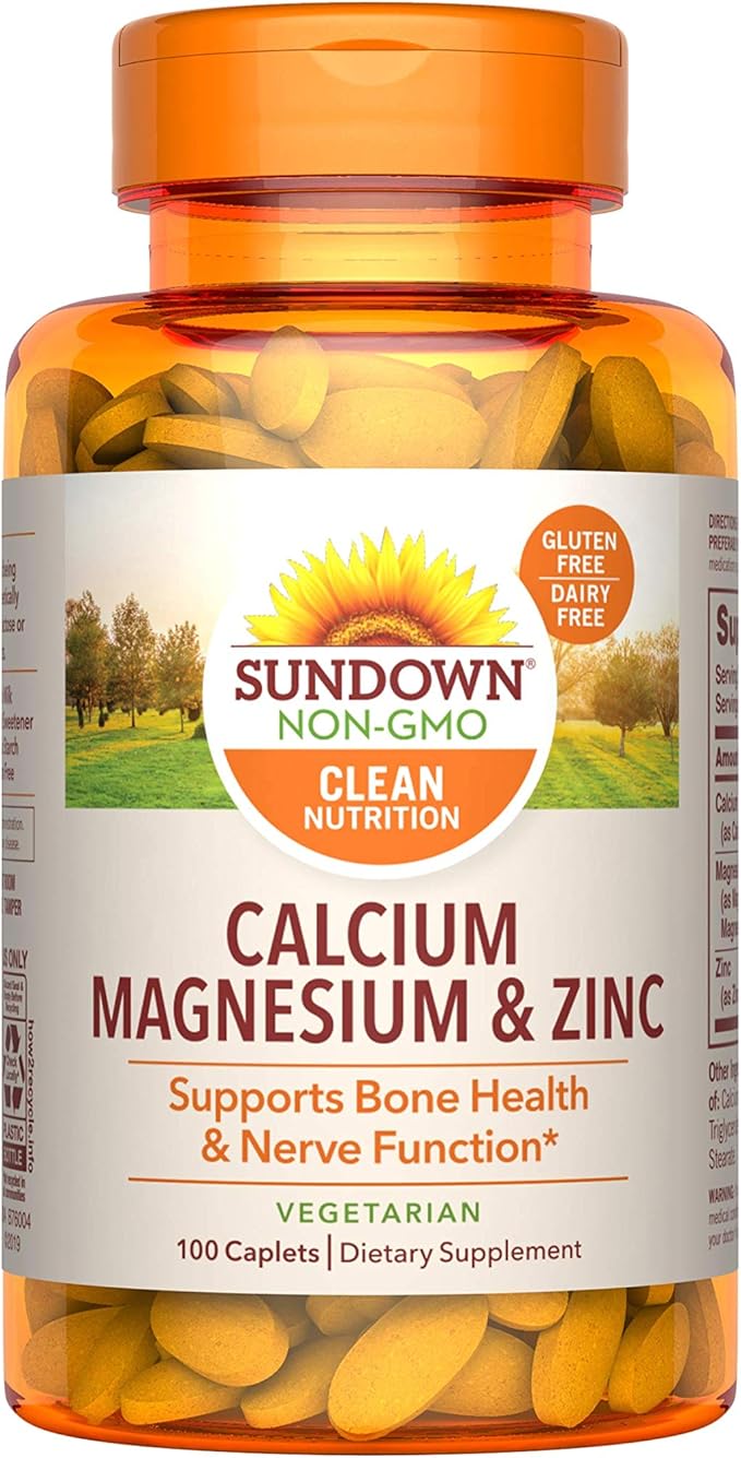 sundown naturals03 calcium, magnesium and zinc high potency