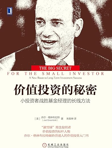 价值投资的秘密：小投资者战胜基金经理的长线方法