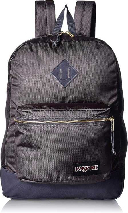 jansport super fx 背包 - 时尚书包,具有独特纹理表面