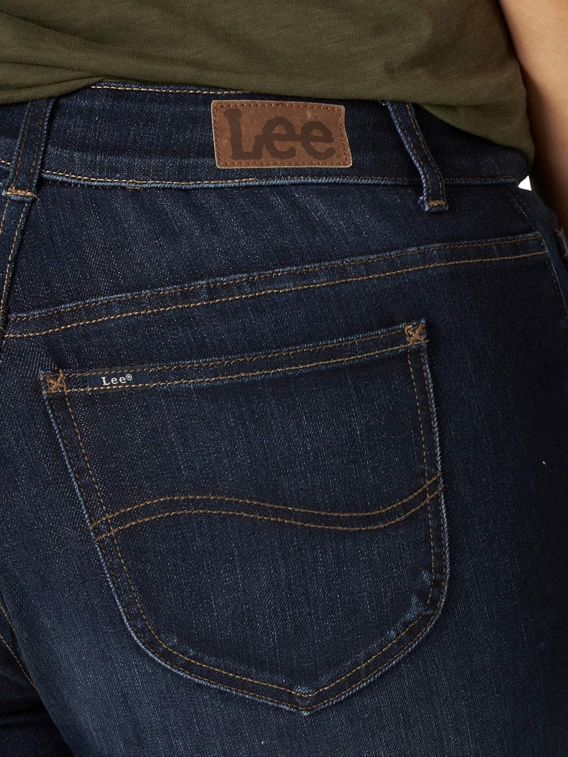 lee 女士 常规版型直筒牛仔裤 【lee】 服饰箱包 - 亚马逊中国