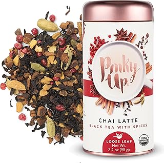 pinky up 草莓 shortcake 松叶茶,2.5 盎司 chai latte