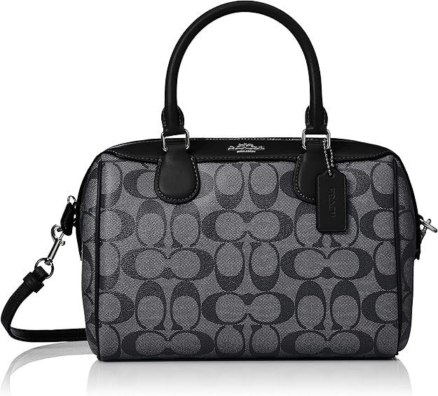 coach 寇驰 单肩包 f32203 签名 手提包 pvc 皮革 2way