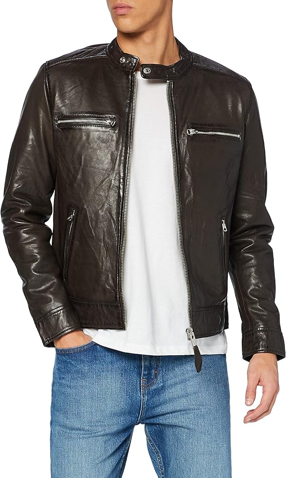 schott nyc lcnewport 男士 皮夹克