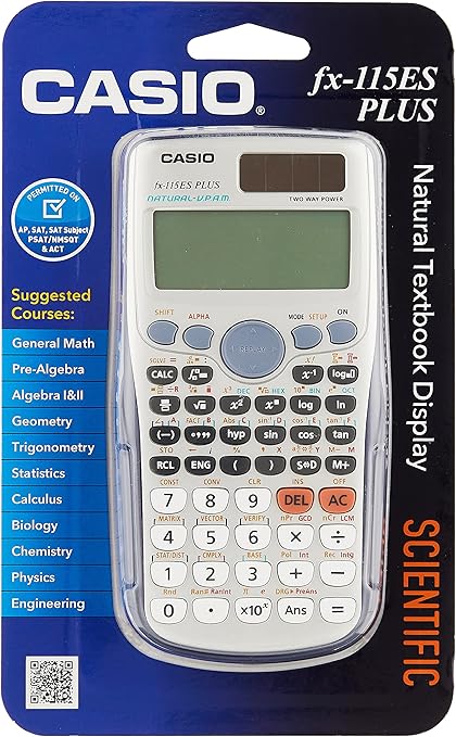 卡西欧 Casio Fx 115es Plus 中文函数科学计算器物理化学竞赛大学生 亚马逊中国 办公用品