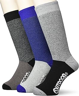 outdoor products 男士袜子 长款拼接吸湿发热袜 混装 a 25-27, 混装