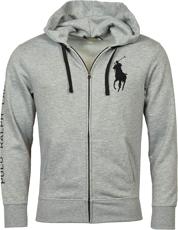 polo ralph lauren 保罗拉夫劳伦男式全拉链大马标志连帽衫