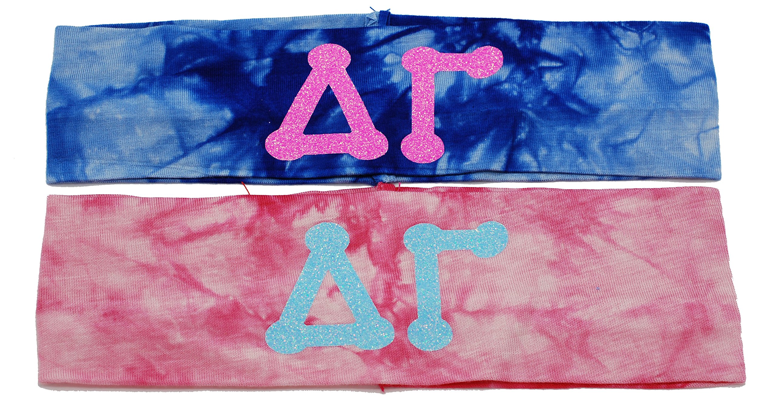 SORORITY Spark Headband - Packet 2 - DELTA GAMMA Headband - DG headband