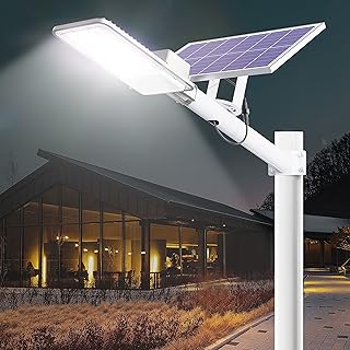 光灯,bryopath 500w 街道*灯,带遥控控制,黄昏到黎明,led 太阳能路灯