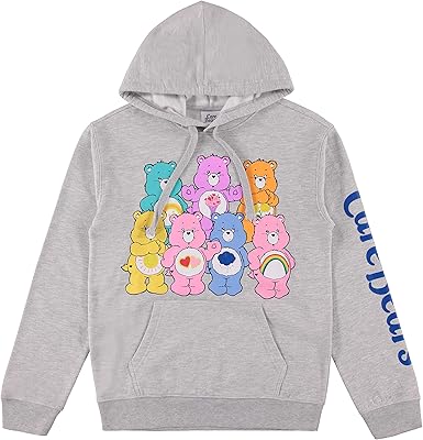care bears 女士连帽衫运动衫 - 女士经典服装 - cheer friend fun