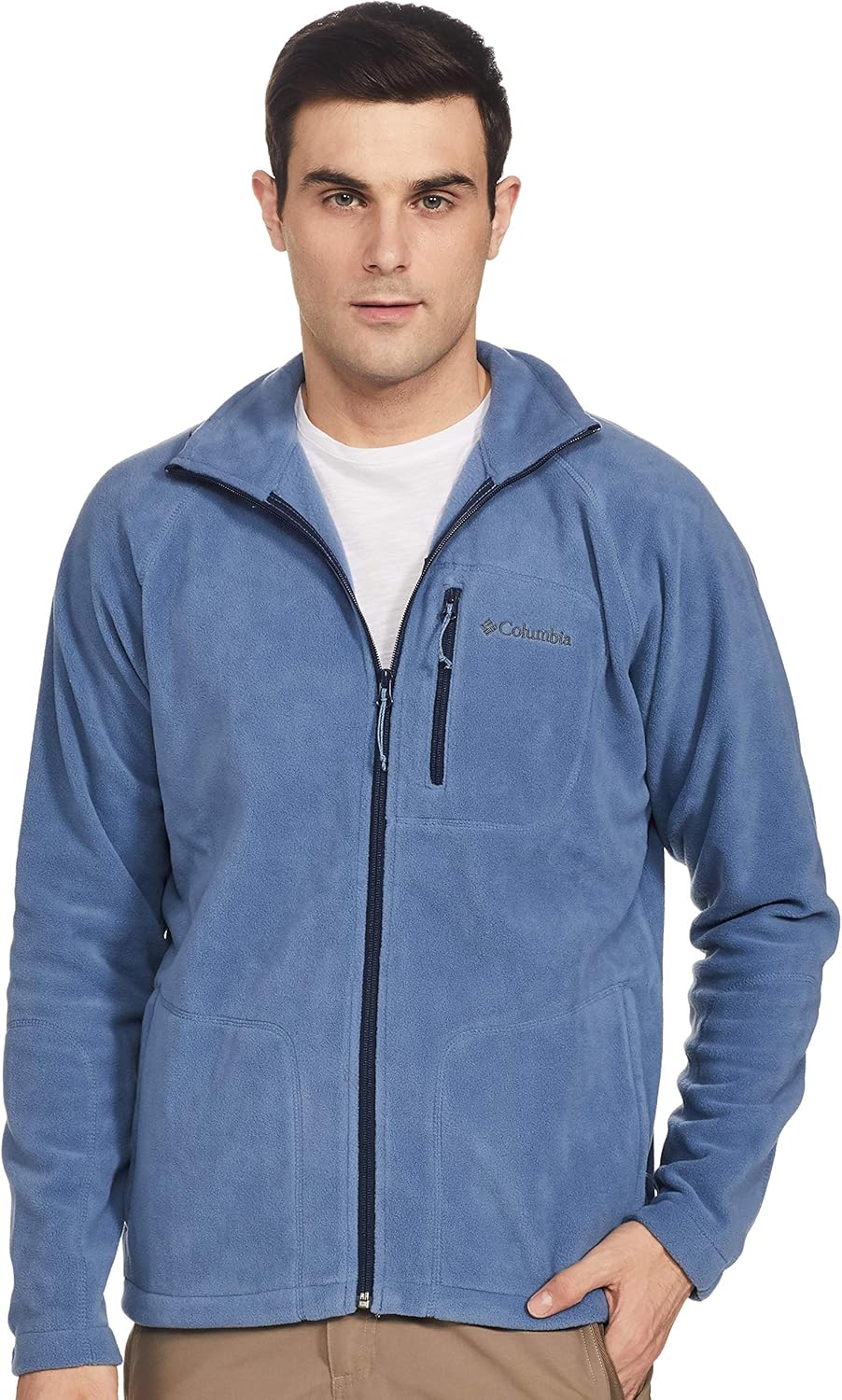 columbia 哥伦比亚 outdoor 极地探险 男式 抓绒衣 am3039