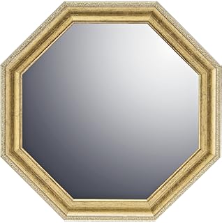 you power mirror 复古八角镜子 m尺寸 金色 mサイズ