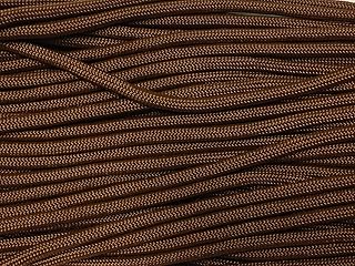 50 英尺 iii 型巧克力棕色伞绳 550 降落伞绳 7 根线 美国制造