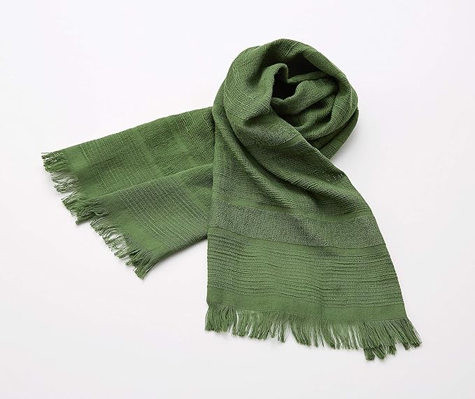 宫崎毛巾 枕头围巾 70 原创系列 *5 绿色