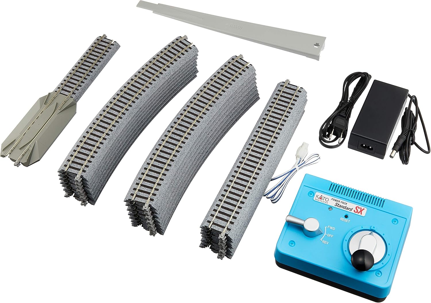 Kato Ho轨距unitrack Hm1 R670 无限轨道基本套装3 105 铁道模型铁轨套装 玩具 亚马逊中国