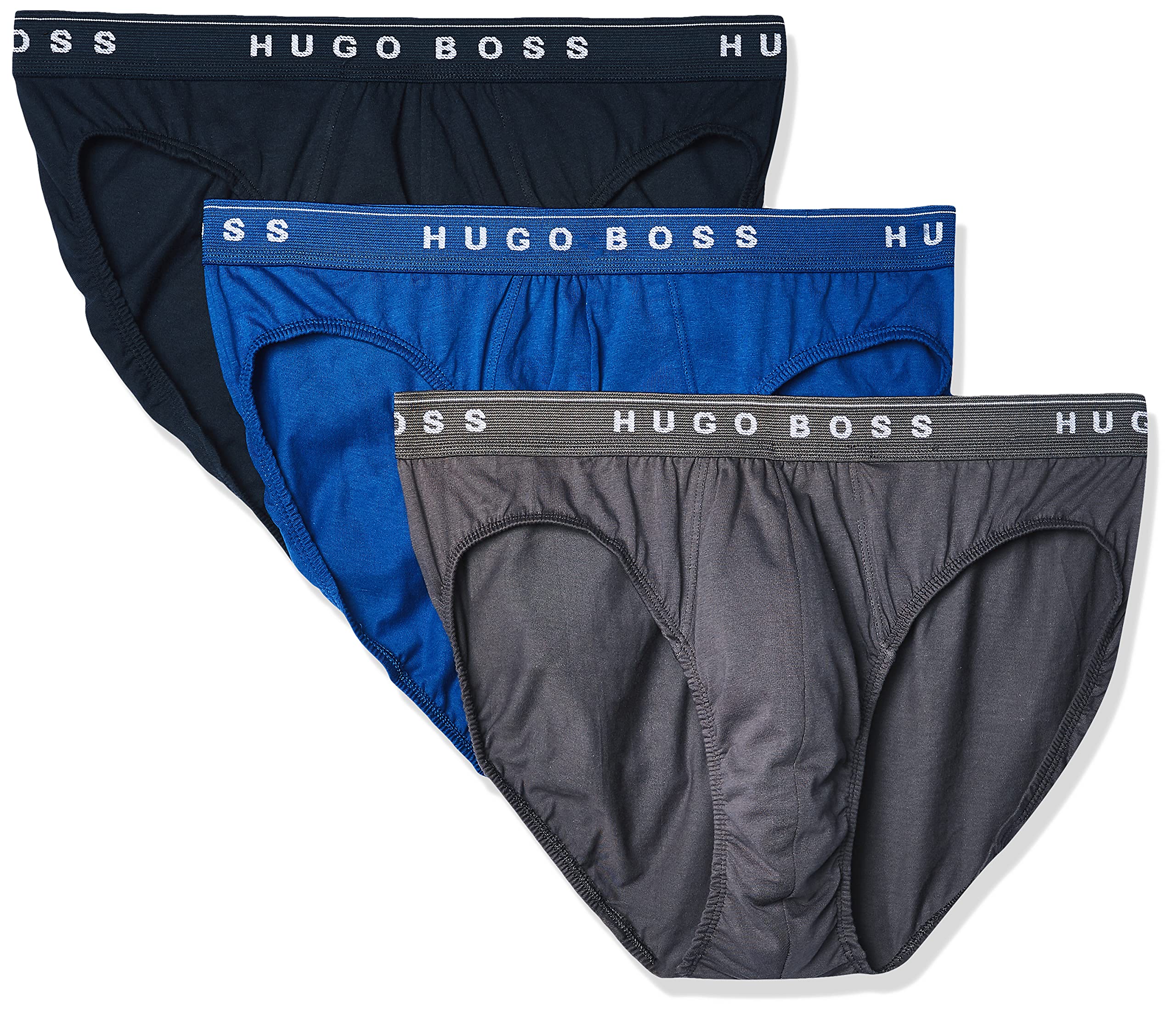 HUGO BOSS men's cotton 3-piece mini briefs