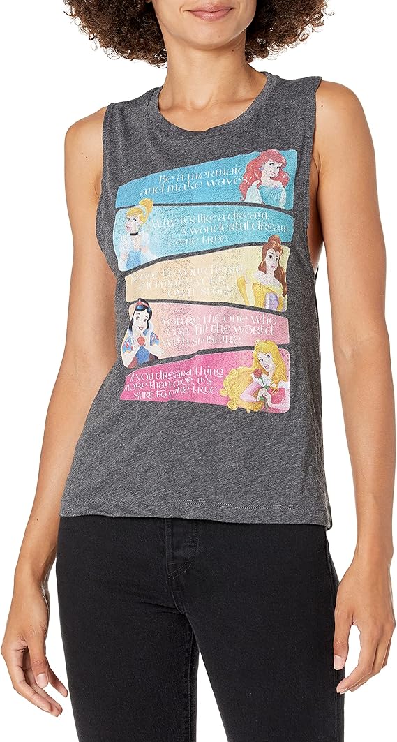 disney 迪士尼女式公主形形态节肌肉