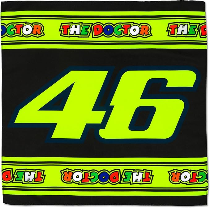 valentino rossi 男女通用成人 vr46 经典手帕,多种,均码