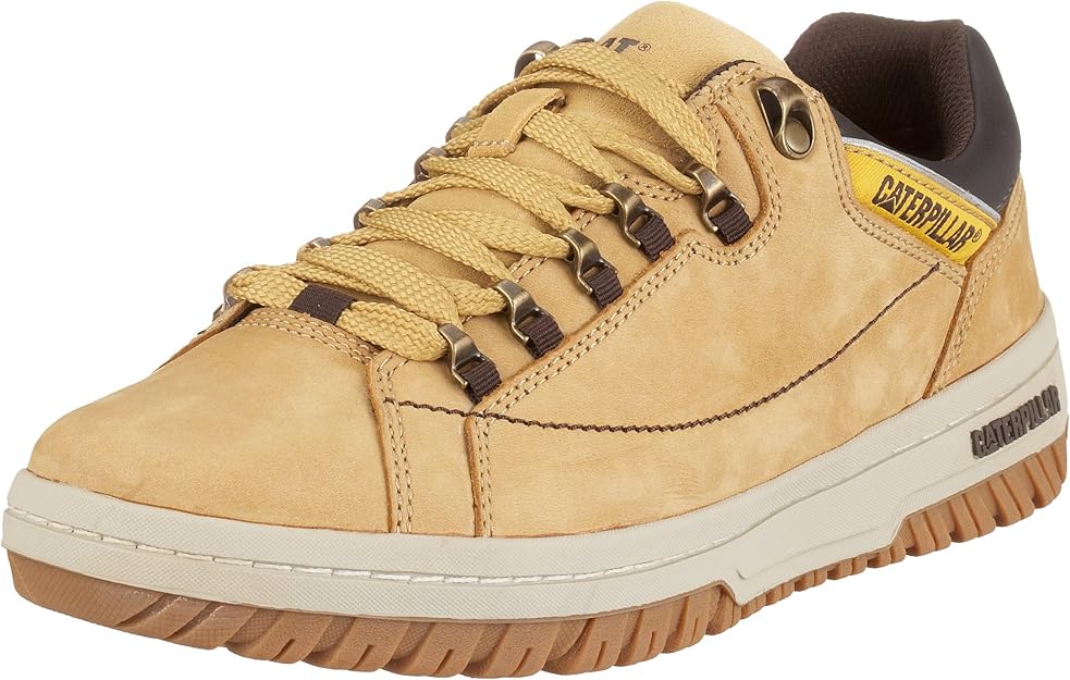 cat footwear 男式 apa 低帮运动鞋 黄色 6 uk apa low-top