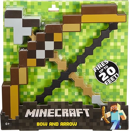 Mattel Minecraft 弓箭和箭 玩具 亚马逊中国