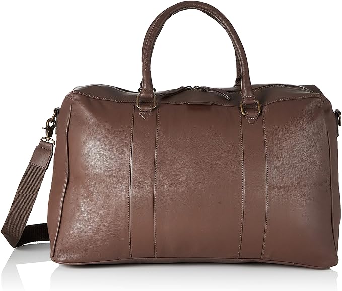 jack &amp; jones 杰克琼斯 男士 jacstockholm 皮革周末包,均码