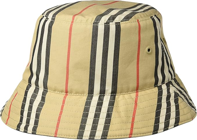 [burberry] 巴宝莉 帽子 8056242 图标条纹/双面 女士 archive beige