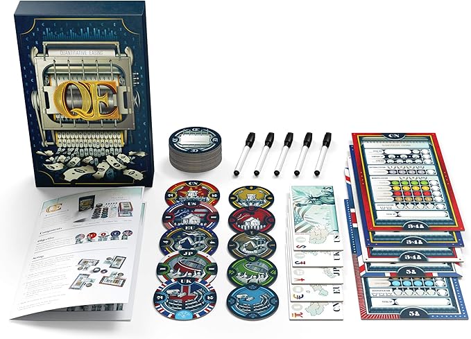 e. quantitative easing - 棋盘游戏 - 2至5名玩家 - 45分钟时间