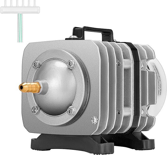 vivosun 空气泵 35-100w 商用空气泵 适用于水族馆和水培系统 35w : 