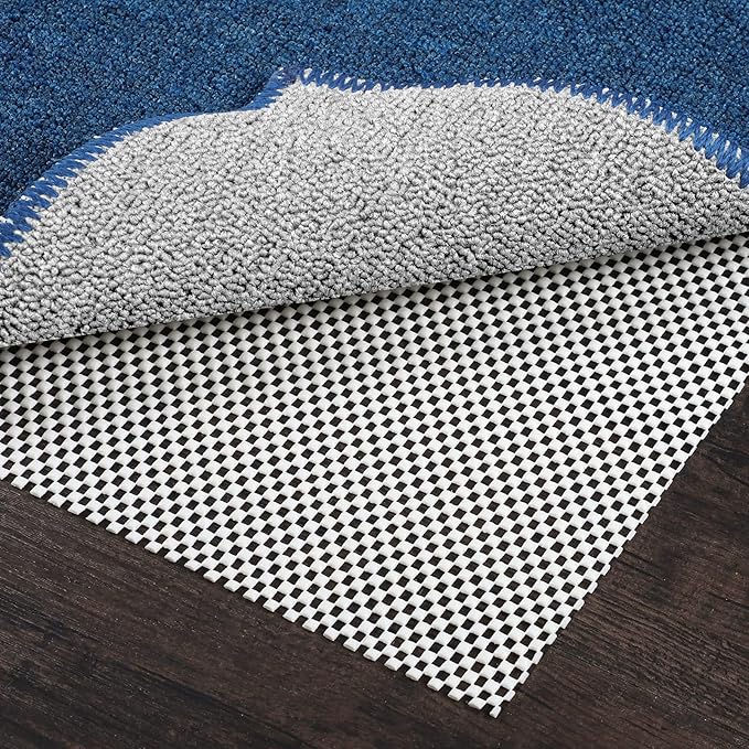 syntus 防滑区域地毯垫,9 × 12 英尺超厚抓地垫保护垫,适用于硬表面