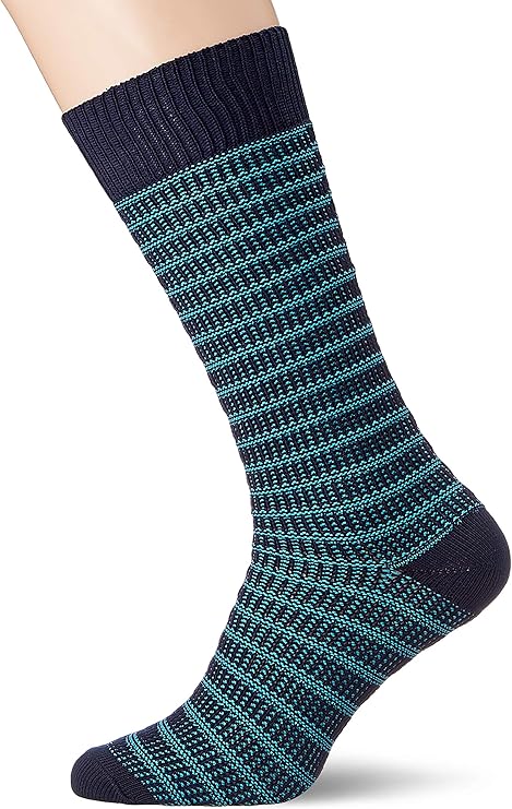 punto blanco 男士 calcetin alto bota algodón 双色袜子