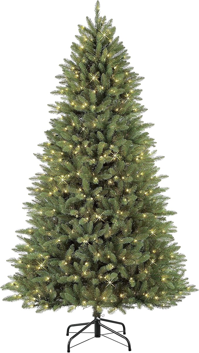puleo international prelit fraser 冷杉人造圣诞树,*