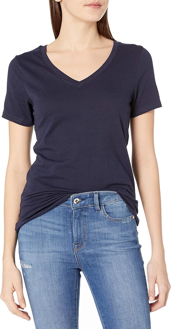 french toast 青少年短袖 v 领 t 恤