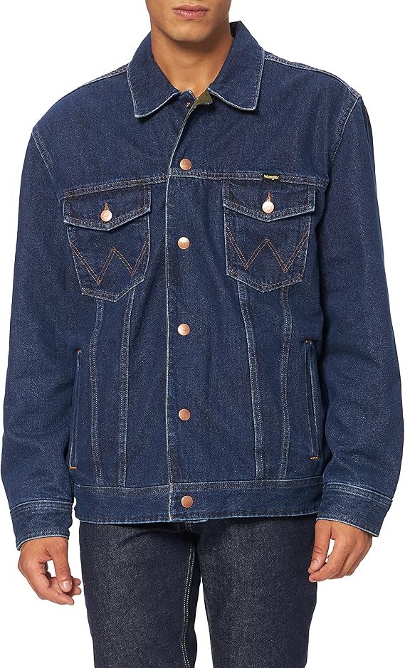 wrangler 男士双面牛仔夹克