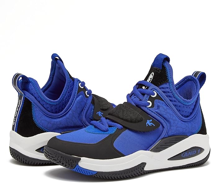 0 ss 儿童篮球鞋,低帮酷球场运动鞋,适合儿童,11 岁至大童 7 码, *蓝