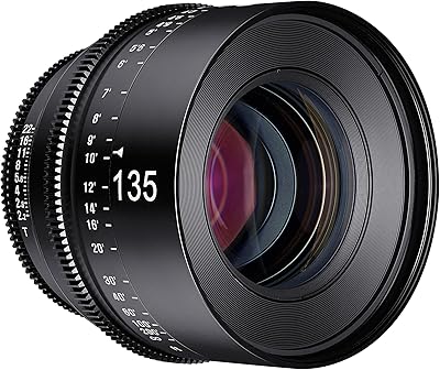 rokinon xeen 135mm t2.2 专业锥形镜头适用于 pl 安装 - pl