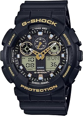 casio 卡西欧 g-shock 指针数字男士手表 ga-100cf