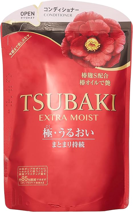 Shiseido 资生堂tsubaki 丝蓓绮红椿滋润洗发水 345ml 亚马逊中国 化妆