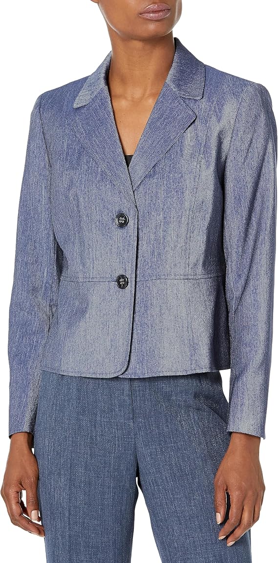 kasper 女式小号双扣 jkt